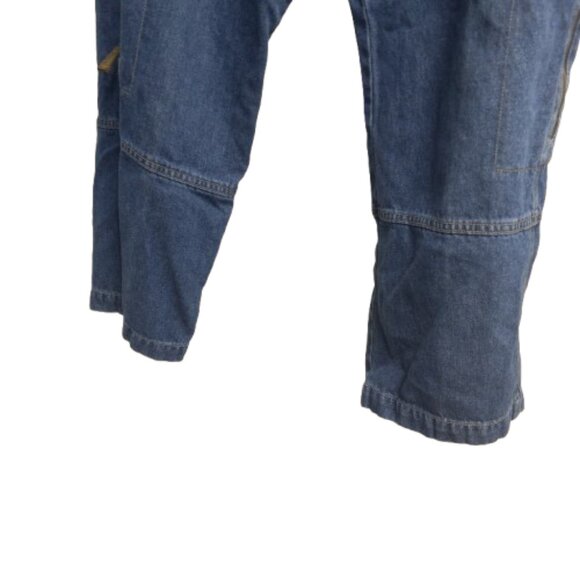 Wrangler Boys 18 Jeans Cargo Pockets Hidden Pockets Blue ATG47 - Picture 6 of 7